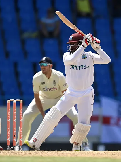 Nkrumah Bonner century puts West Indies in charge as England toil in Antigua