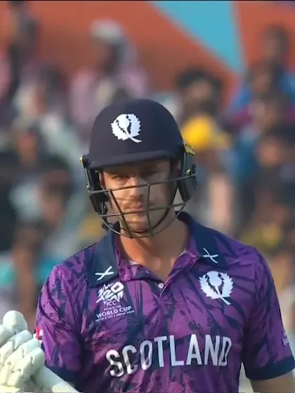 Brad Wheal - Wicket - England vs Scotland