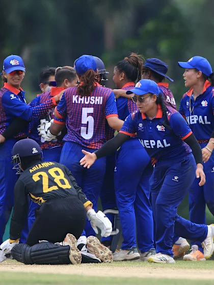 Sita Rana Magar Propels Nepal to Thrilling Win on Action-Packed First Day