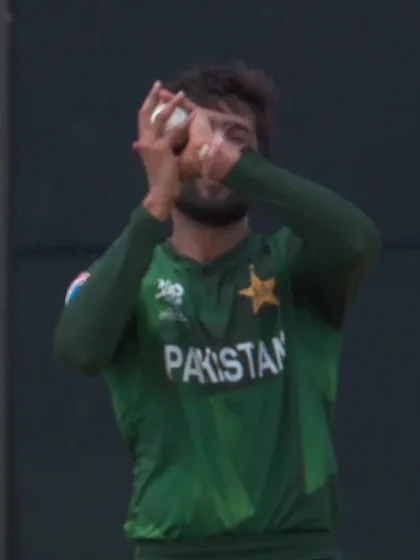 Logo of George Dockrell - Wicket - Pakistan vs Ireland