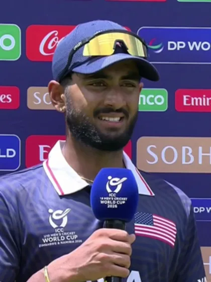 Sudini discusses his special celebrations | U19 CWC 2026