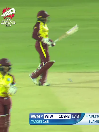 Logo of Afy Fletcher - Wicket - West Indies Women vs Australia Women