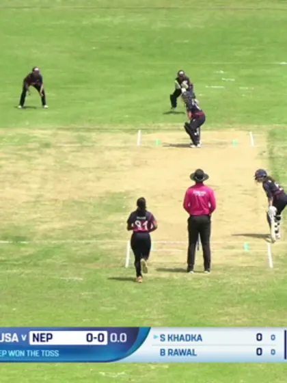 USA v Nepal | Match Highlights | ICC Women's T20 Challenge Trophy