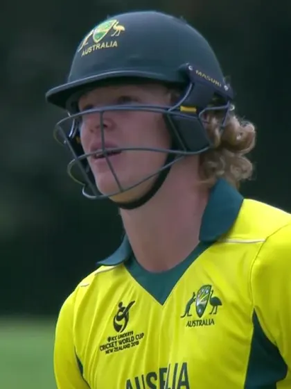 U19CWC POTD - Edwards smashes a six