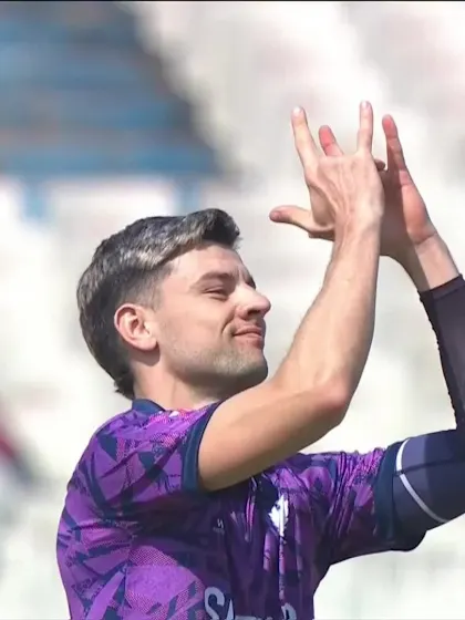 Jj Smuts - Wicket - Scotland vs Italy