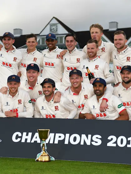 Alastair Cook defies Jack Leach to guide Essex to County Championship title