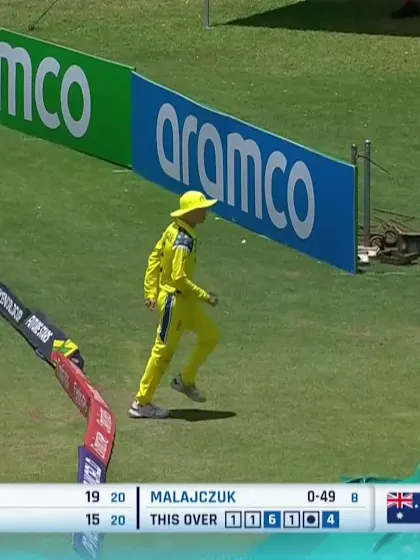 S Morgan with a Four vs. Australia