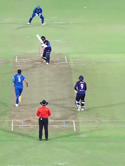 Chris Greaves - Wicket - Afghanistan vs Scotland