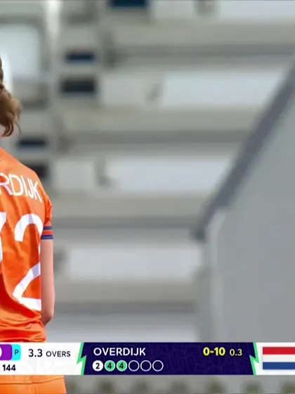 Vishmi Gunarathne - Wicket - Netherlands vs Sri Lanka