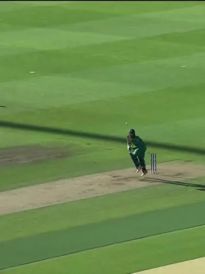 Logo of WICKET: Hasan Ali falls for 0