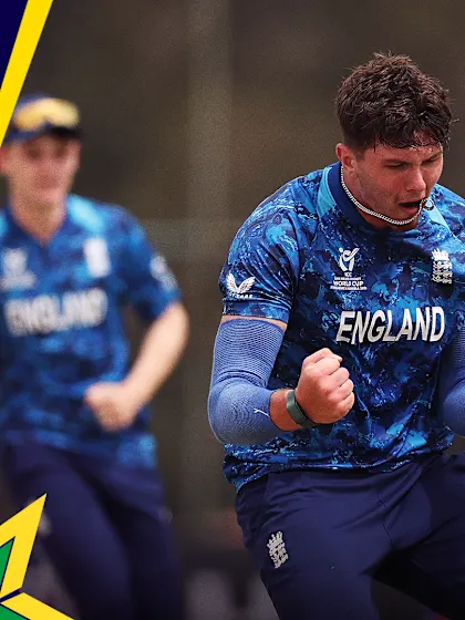 Bowlers help England take low-scoring game | Match Highlights | U19 CWC 2026