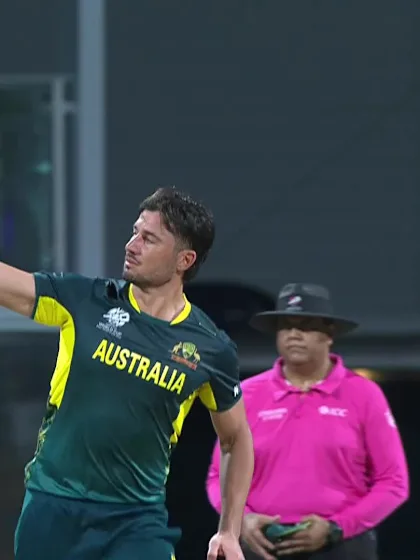 Logo of Aqib Ilyas - Wicket - Australia vs Oman