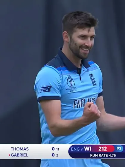 Logo of CWC19: ENG v WI - Wood bowling highlights