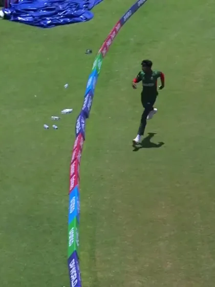 Jhamb with a Six vs. Bangladesh