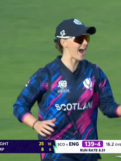 Heather Knight - Wicket - England vs Scotland