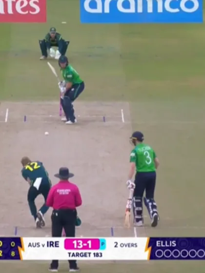 MT20WC26_AUS_IRE_Ellis_Bowling+ 4_PlayerHLS