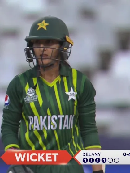 Logo of Wicket-Bismah-Maroof-Pakistan-Women v Ireland ICC T20WC 2023