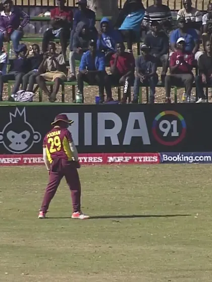 Logo of Vikram Singh - Wicket - West Indies vs Netherlands