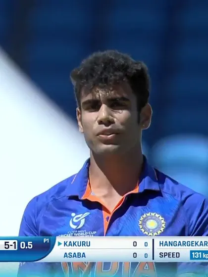 Hangargekar double strike | IND v UGA | ICC U19 Men’s CWC 2022