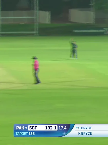 Logo of Kathryn Bryce - Wicket - Pakistan Women vs Scotland Women