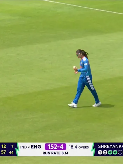 Nat Sciver-Brunt - Wicket - India vs England