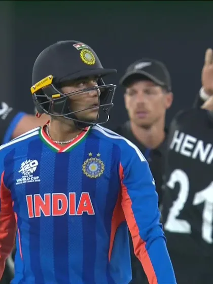 Abhishek Sharma - Wicket - India vs New Zealand