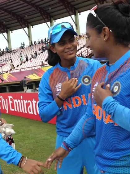 IND v IRE: Handshakes and celebrations after India seal a semi-final place