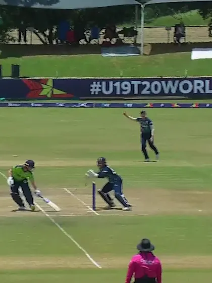 Wicket-Freya-Sargent-Ireland-U19s-Women v England-U19s-Women ICC U19W T20WC 2023