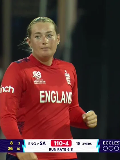Logo of Marizanne Kapp - Wicket - England vs South Africa