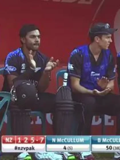 Warm-up: NZ v Pak - Innings 1 - Super Fours