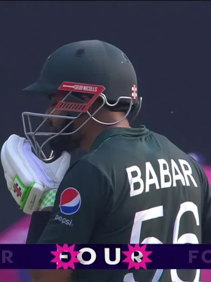 Babar Azam - Half Century - India vs Pakistan