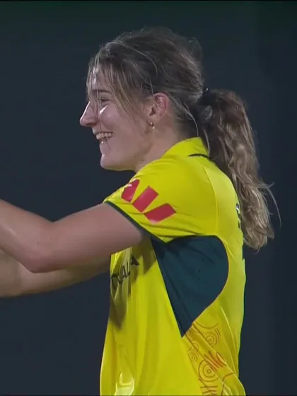 Sree Charani - Wicket - India Women vs Australia Women