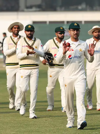 Stunning haul on Test debut for Pakistan spinner