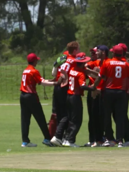 ICC U19 CWC: UAE v CAN – Benjamin Calitz takes brilliant one-handed catch