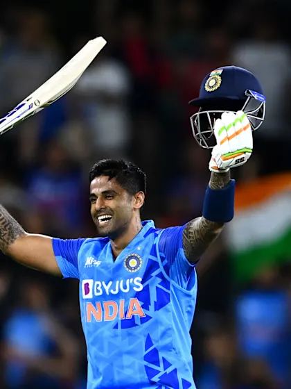 Sensational Suryakumar scores yet another T20I century