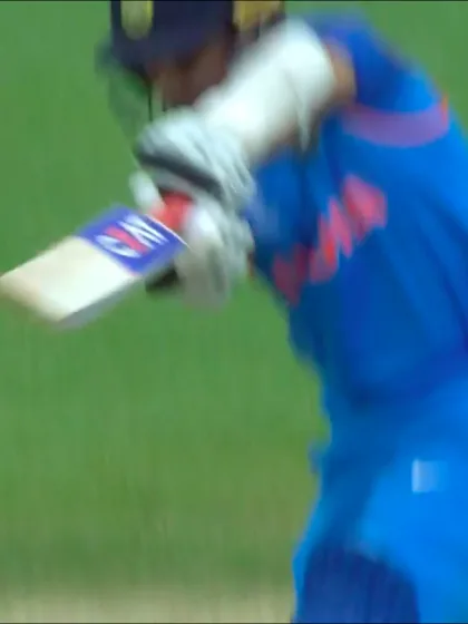 #CT17 Warm-Up: Ajinkya Rahane wicket