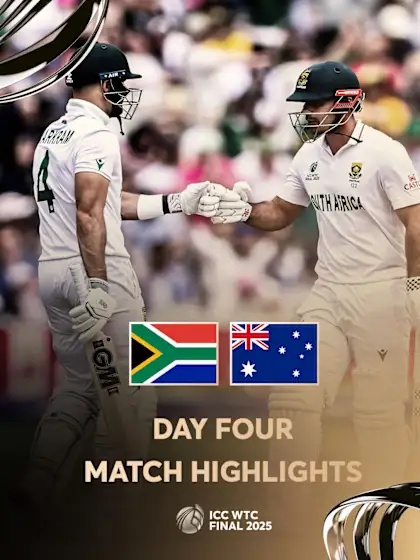 Logo of South Africa beat Australia to clinch World Test Championship | Day 4 Highlights | WTC25 Final