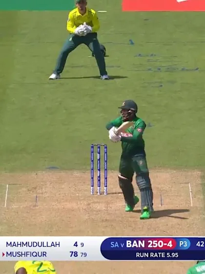 Logo of CWC19: SA v BAN - Mushifiqur falls in the deep