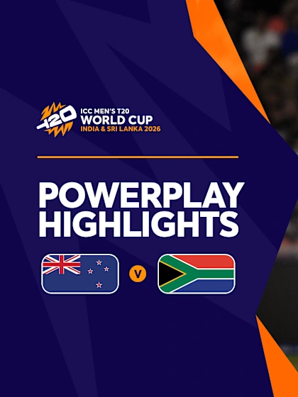 South Africa keep New Zealand in check with regular wickets | Powerplay Highlights | T20WC 2026
