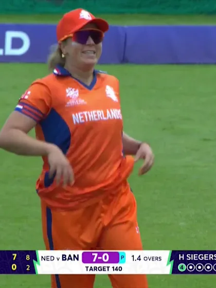 Juairiya Ferdous - Wicket - Bangladesh vs Netherlands