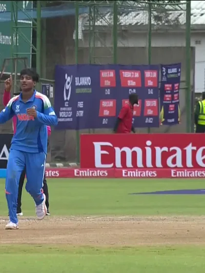 Jacob Cotter - Wicket - India vs New Zealand