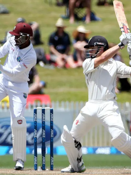 New Zealand canters to eight-wicket win