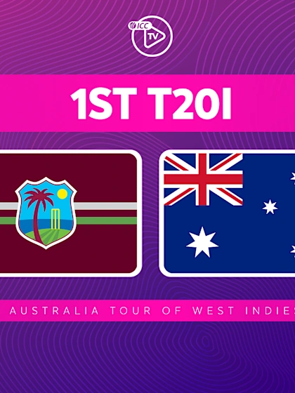 1st T20I: West Indies v Australia