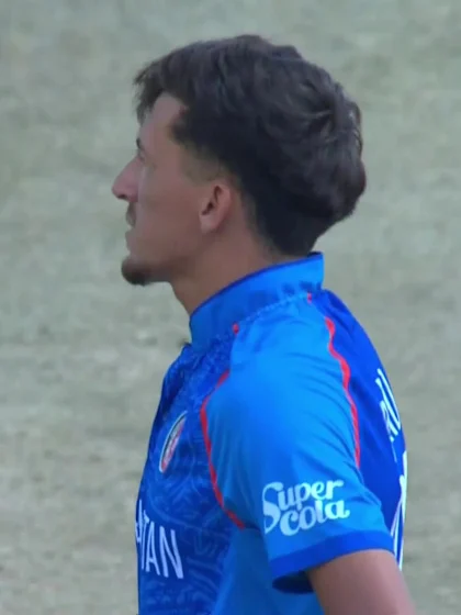 Ayush Mhatre with a Four vs. Afghanistan