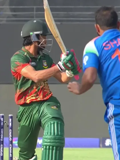 Logo of Tanzim Sakib - Wicket vs India