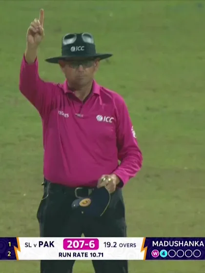 Shaheen Afridi - Wicket - Sri Lanka vs Pakistan