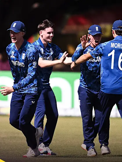 England clinch a nervy win to head into finals | Match Highlights | U19 CWC 2026