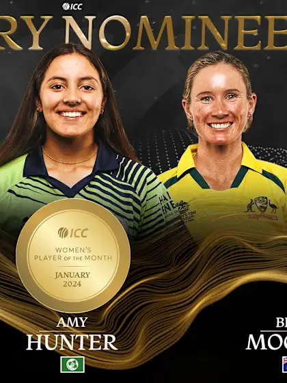 ICC Women's Player of the Month nominees for January revealed