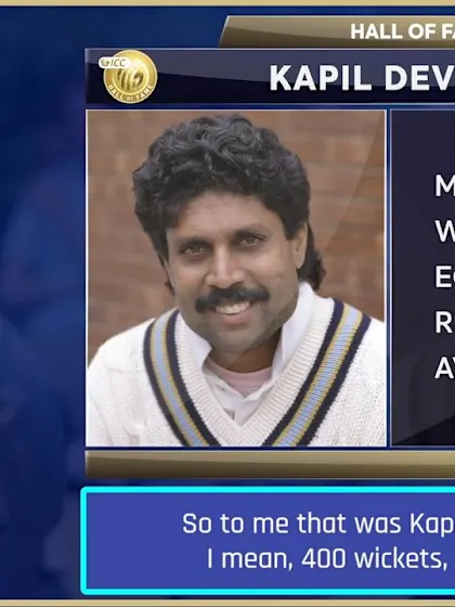 Logo of Harsha Bhogle on Kapil Dev's greatness | Cricket Inside Out