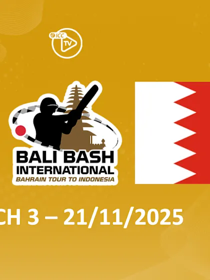 3rd T20I: Indonesia v Bahrain